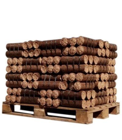 1/2 Palette De Bois Densifié – Feuillus + Résineux – 480 Kg - E-bois