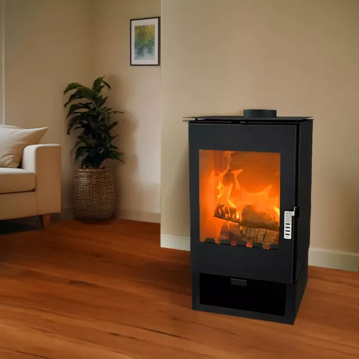 Aicardo - 7,5 Kw poêle à bois - E-bois