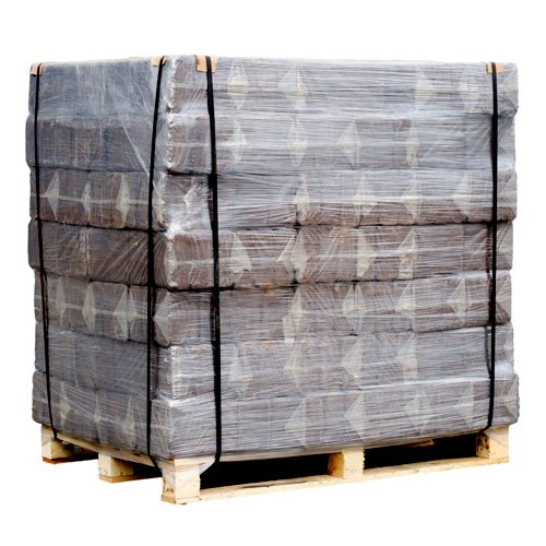 Bûches de bois compressées Tecsabuch Crépito : 100% naturelles (Palette de 1T) - E-bois